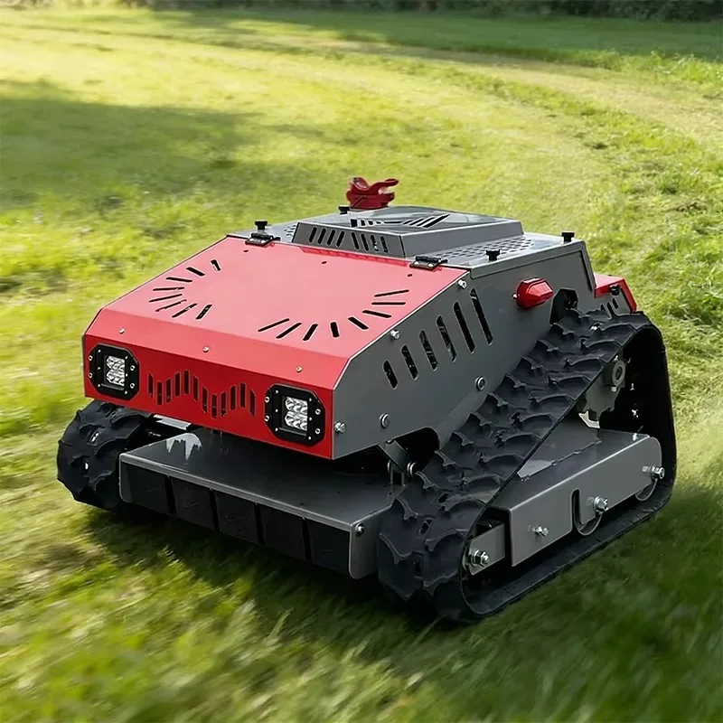 High Efficiency Grass Lawn Mower All Terrain Agriculture Mower Remote Control Lawn Mower for Sale