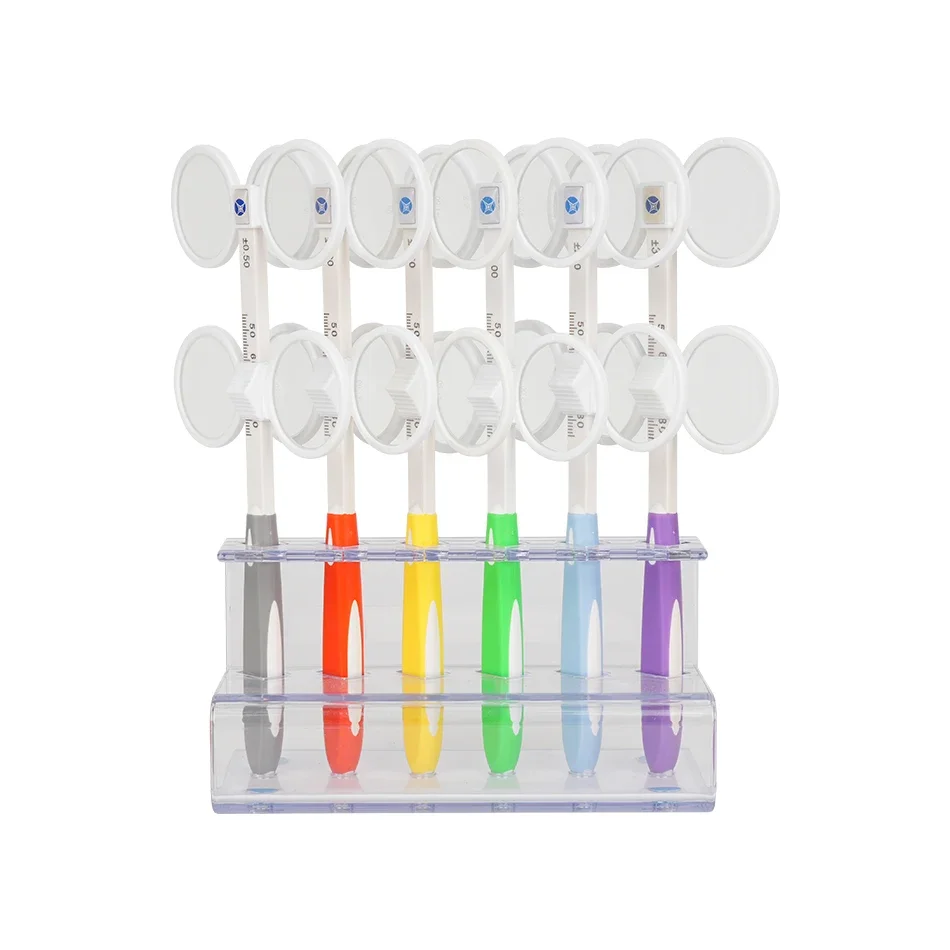 High Quality Optical Equipment Ophthalmology Eye Colourful Ophthalmic Optometry Lens Flipper For Eye Training