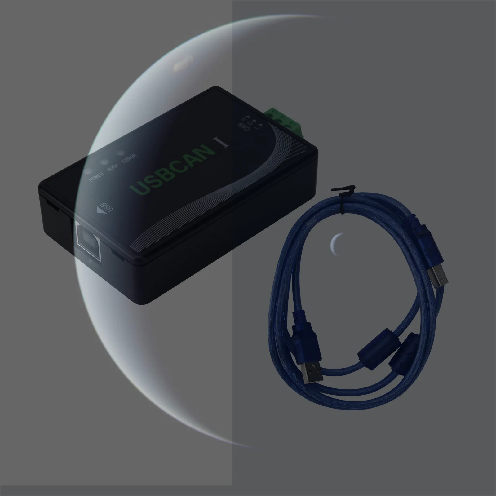 Дебаггер USBCAN: USB-анализатор CAN-шин, совместимый с P-CAN, с поддержкой воспроизведения данных в автономном режиме для CANTest/CANmonitor/TSMaster