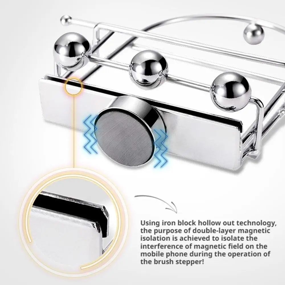 جهاز تأرجح الهاتف التلقائي تذبذب آلة الحركة الإلكترونية الروتاري سوينغ الحركة حامل هاتف المحمول لخطوات العد