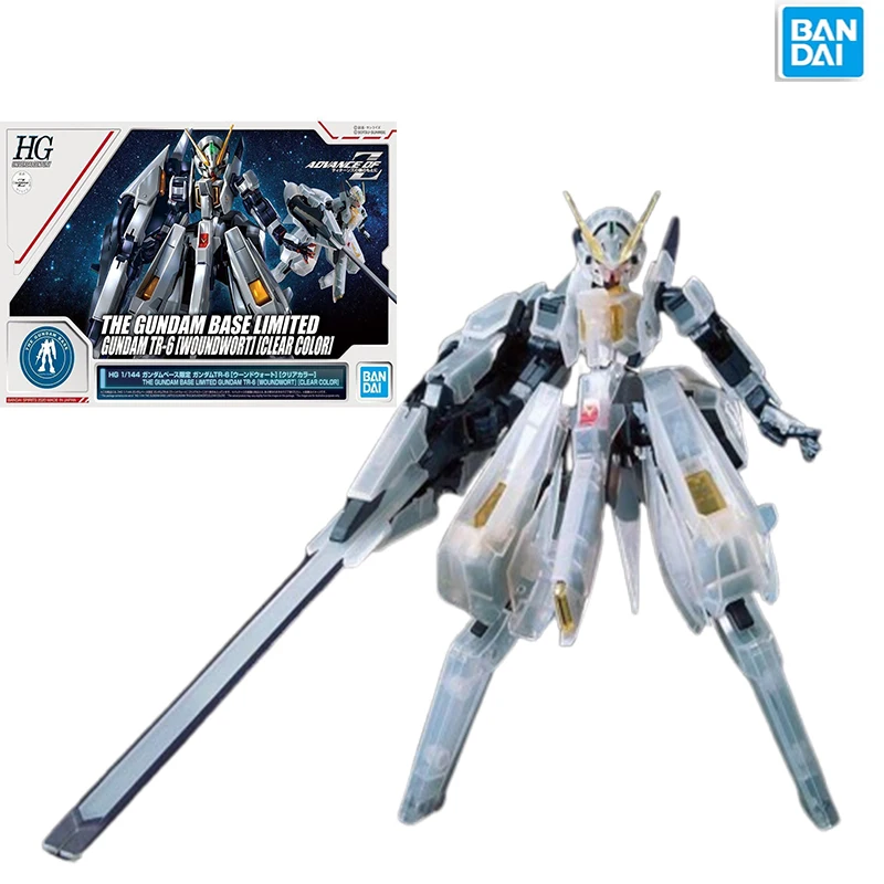 

Оригинальная модель Bandai GUNDAM Anime HG GUNDAM TR-6 WOUNDWORT CLEAR COLOR, сборная фигурка, игрушки PB для детей, подарок