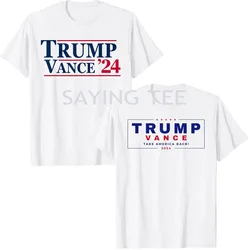 Trump Vance 2024 Donald-Trump J.D. Vance Take America Back T-Shirt JD-Vance VP Presidential Election MAGA USA Campaign Tee Tops