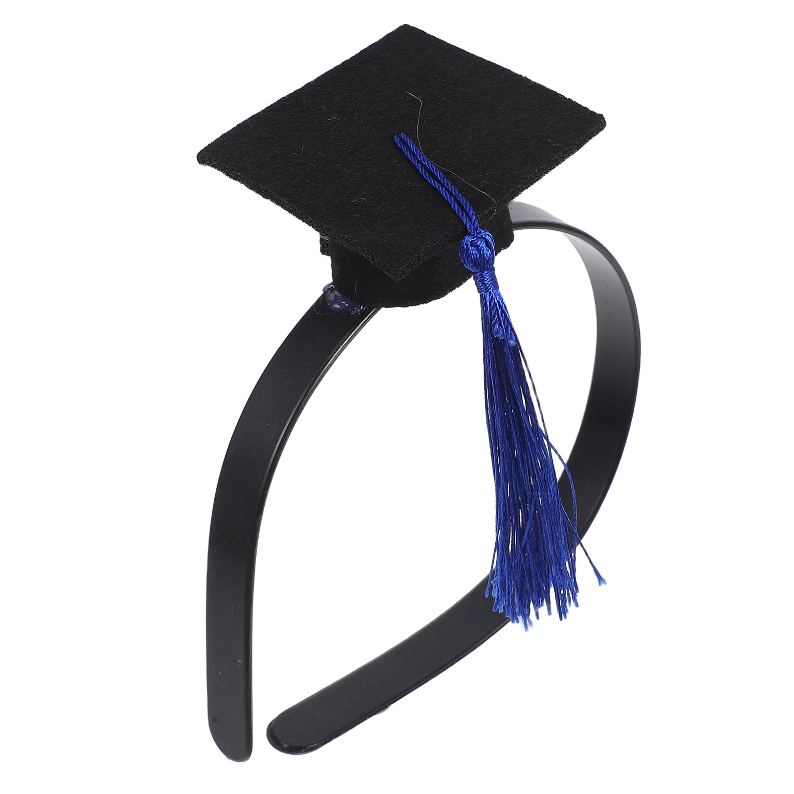 

Mini Graduation Hat Headband Fashionable Versatile Graduation Cap Fixed Headband for Masters Bachelor Celebration