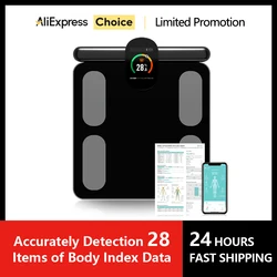 Body Composition Analyzer Professional Personal Weight Loss Fitness Scale Smart Body Fat Scale 8 Electrodes Bioimpedance Scales