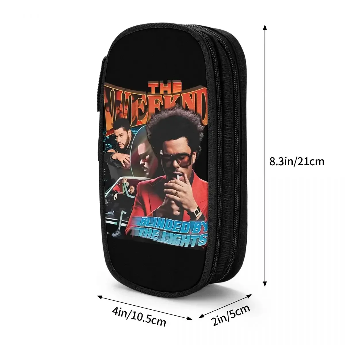 The Weeknd RNB Muziek Etui Leuke Pen Box Zakken voor Student Grote Capaciteit Studenten School Cadeau Pennenbakje