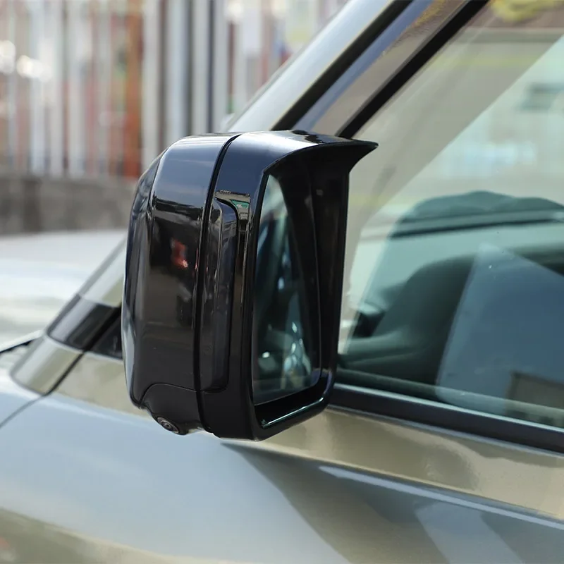 

For Land Rover Defender 90 110 2020-2024 ABS Car Exterior Mirror Rain Eyebrow Frame Decorative Sticker Car Accessories