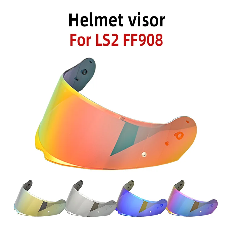 Helmet visor For LS2 FF908 Strobe II Open-face helmet Replacement Visor including anti fog stickers casco para motos accesorios