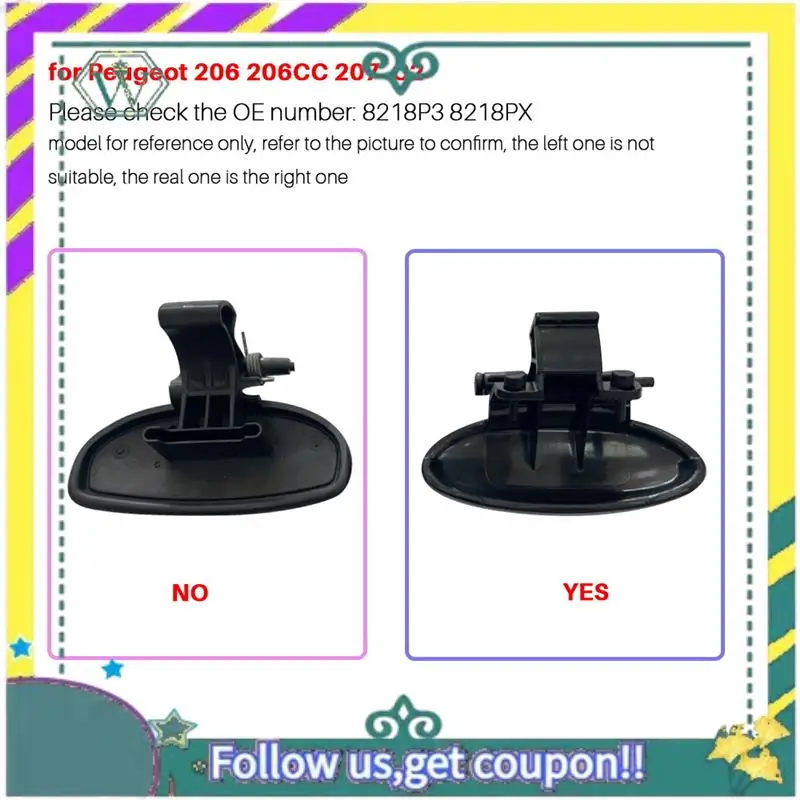 

Модернизированная ручка автомобильного бардачка для 206 206CC