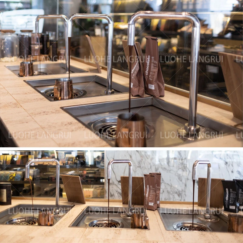 Mesin Dispenser Cokelat Otomatis/Mesin Temper Cokelat Dispenser Cokelat/Mesin Dispenser Cokelat Panas