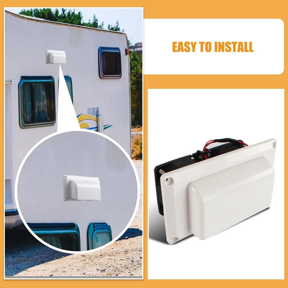 RV ventilator ventilator föhn koelkast deksel elektrische motor witte uitlaat vervanging