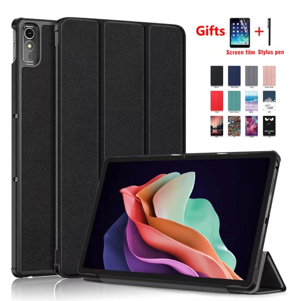 For Lenovo Xiaoxin Pad P11 Plus 2023 Case TB-350 Magnetic Smart Leather Stand Tablet Cover For Lenovo Tab P11 2nd Gen 11.5