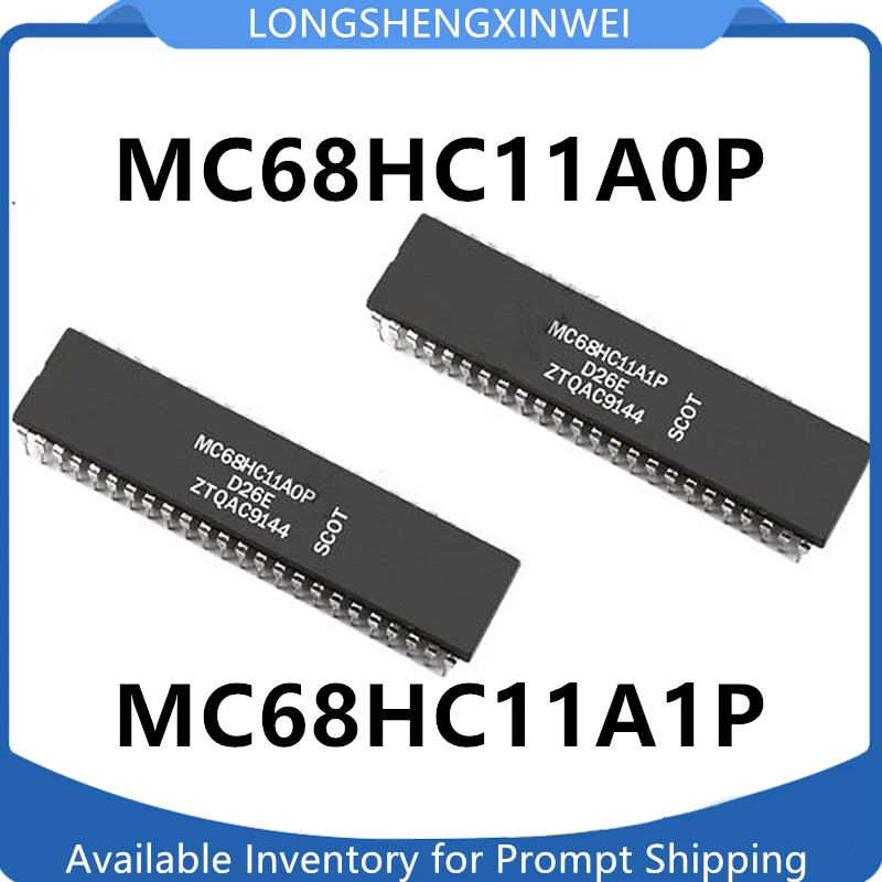 1PCS New MC68HC11A0P MC68HC11A1P DIP-48 8-bit Microcontroller Chip in Stock