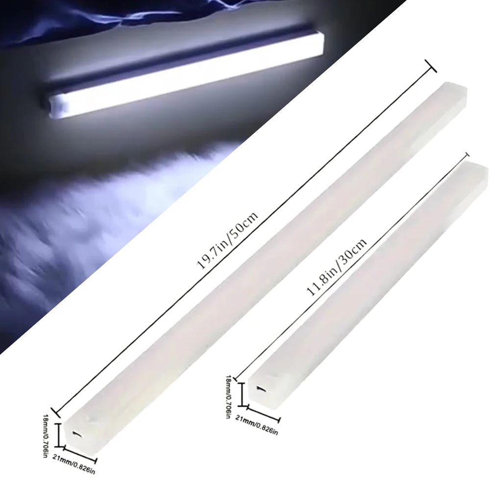 Motion Sensor Night Lights USB Rechargeable Magnetic Wireless LED Lamp For Wardrobe Room Closet Kitchen Aisle Tube Detector Bulb