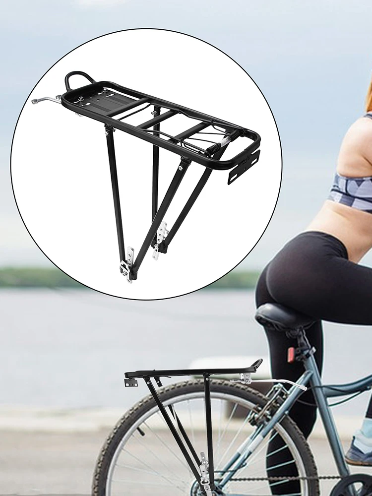 AliExpress NONE bike Cargo Racks bicycle Rear Carrier Road Bikes Luggage Rack Shelf cycling bracket Luggage Carrier cycling accessories