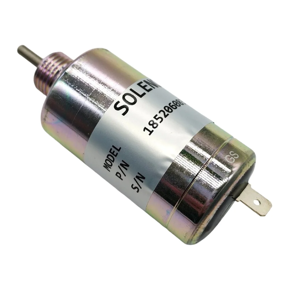 FOR Perkins  12V Fuel Shut Off Solenoid Valve 185206083 Engine Spare Part Engineering Machinery Parts Power-Tool Accessories