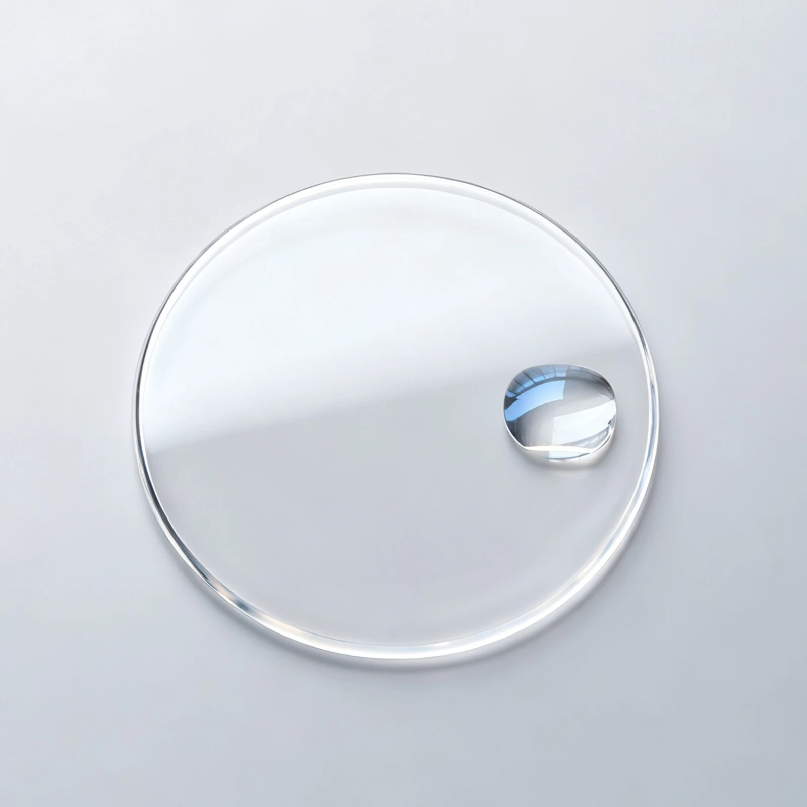 DEEP Scratch-Resistant Sapphire Crystal with Cyclops Lens for RLX GMT 40mm, OEM Spec Replacement Watch Glass