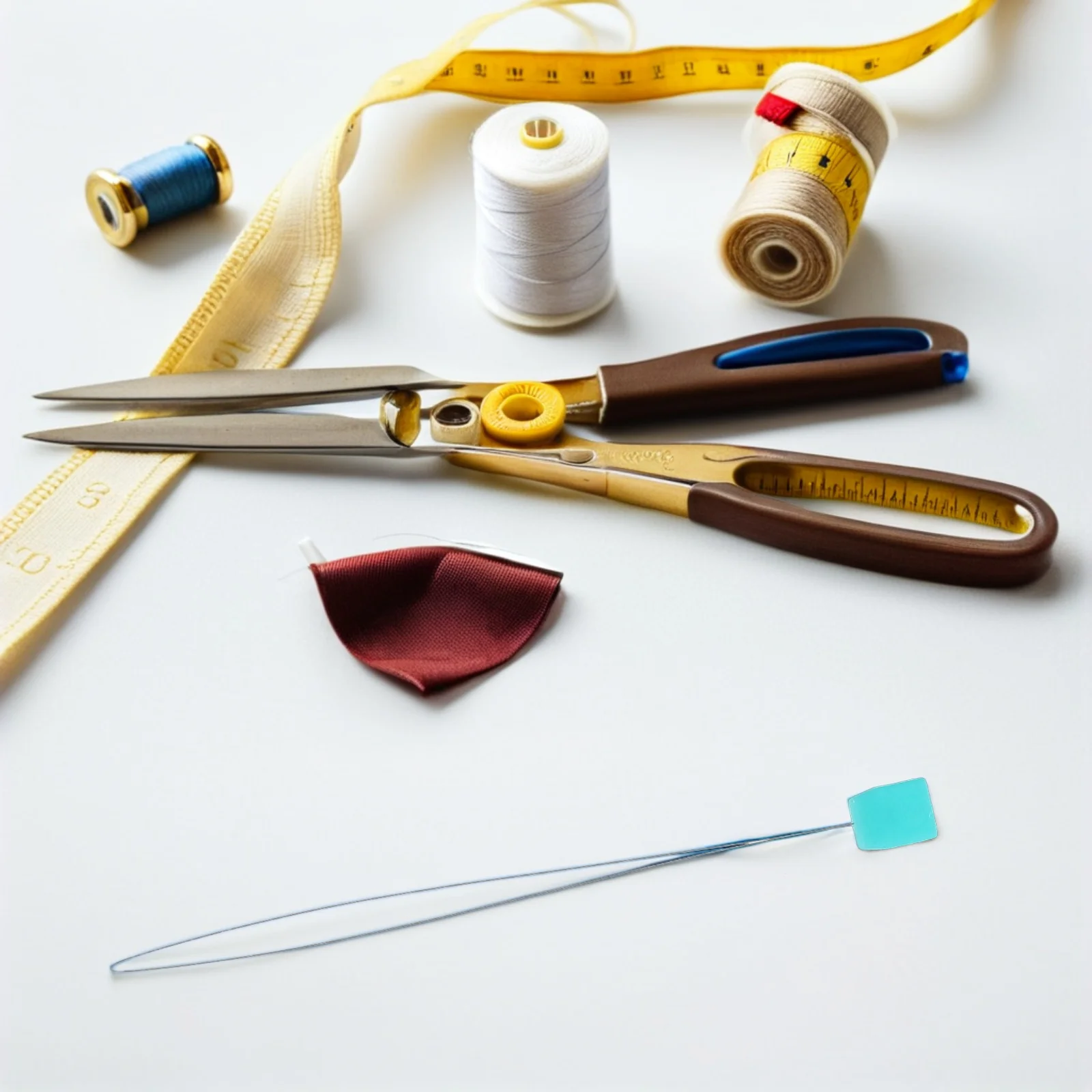 

15 PCS Needle Threaders Hand Sewing Tool Embroidery Floss Cross Stitching Knitting Needles