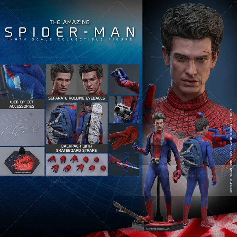 

MMS771 4.0 Normal Version 1/6 Scale ‌High School Student Hero Peter Parker 12inch Full Set Action Figure Soldier HOTTOYS HT