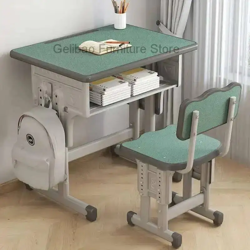 Table School Tables Kids Student Furniture Desk Children Study Children's Child Chair Set Supplies Elementary Room Childrens