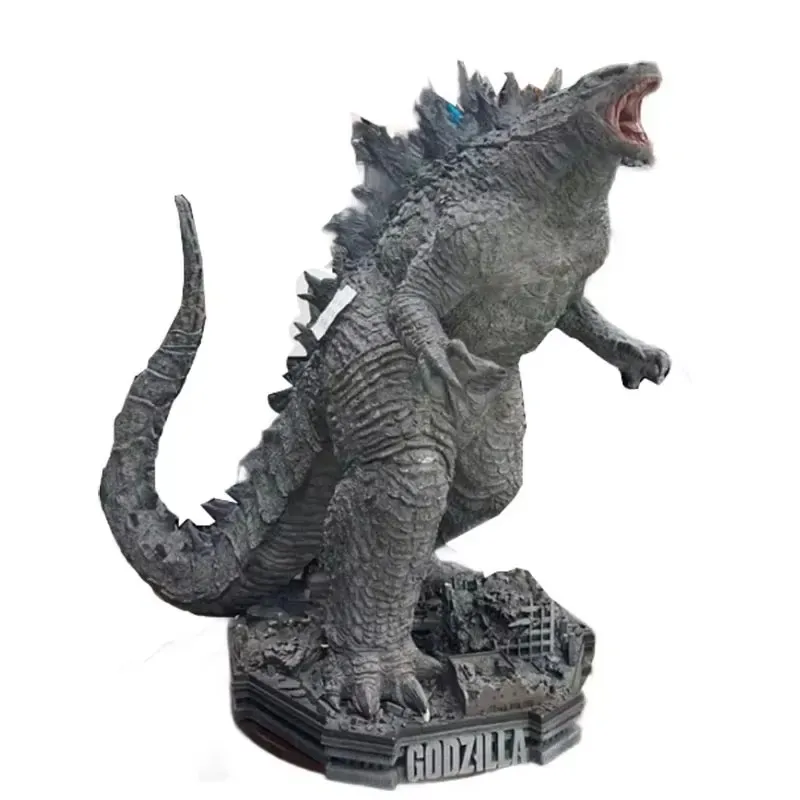 

50cm Anime Movie Godzilla VS King Kong Figures Heat Rays NARUTO Demon Slayer Dragon Ball Model PVC Statue Toys Gifts