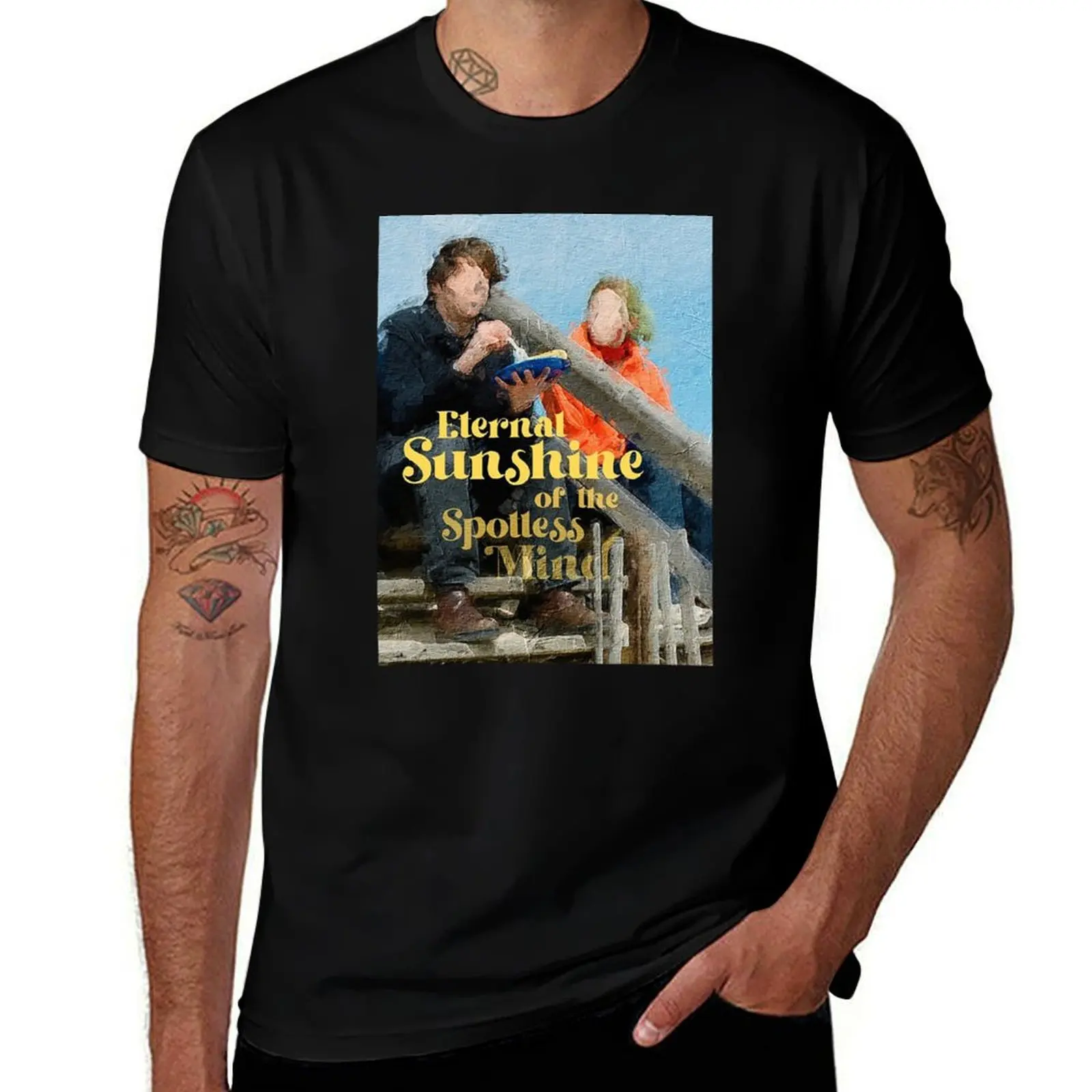 Eternal Sunshine of the Spotless Mind Movie T-Shirt Urban Style Casual Short Sleeve Top T-Shirt