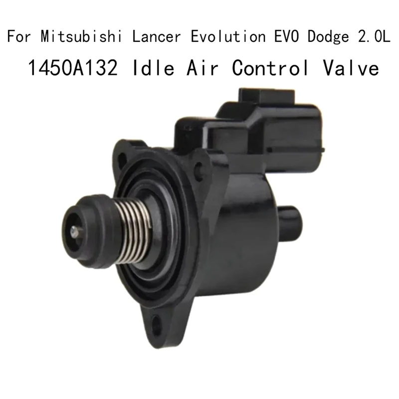 New 1450A132 Idle Air Control Valve For Mitsubishi Lancer Evolution EVO Dodge 2.0L Replacement Parts Accessories 5Piece