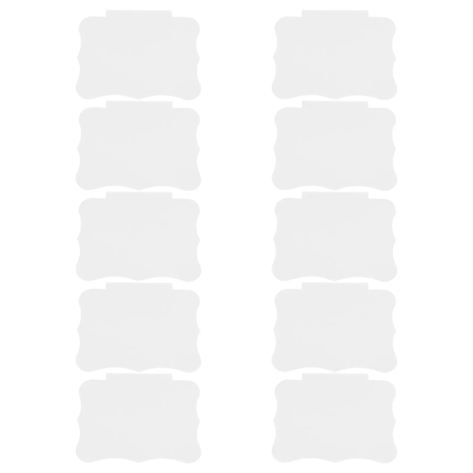 

10Pcs Removable PVC Basket Label Clips Waterproof Lightweight Kitchen Storage Bin Tags Organizer for Pantry Laundry Bathroom