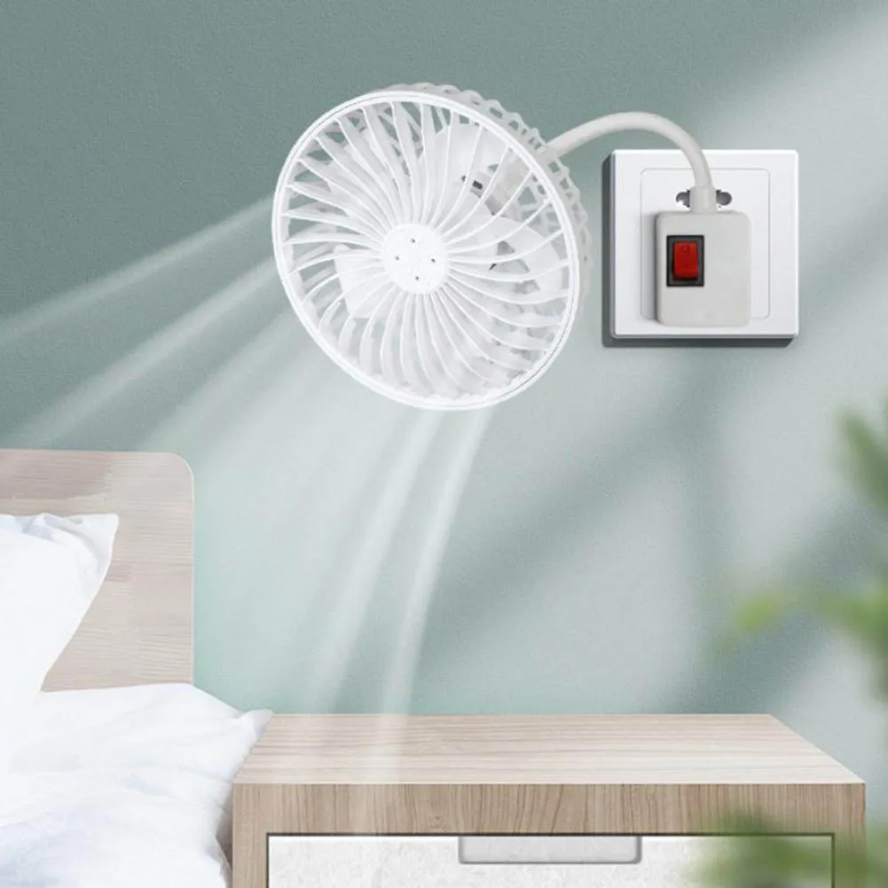 Personal Size Air Fan with 5W Power 360 Degree Rotation and Aromatherapy Diffuser for Home Kitchen and Office Use