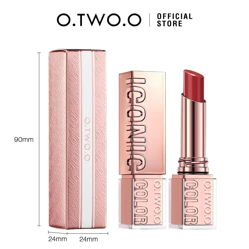 Hydrating Satin Lipstick Long Lasting Moisturizing Nourishing Non Oily Plump Lips Gloss Smooth Formula Glowing Finish