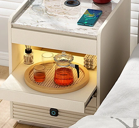 Bedside table, small coffee table, creative versatility, rechargeable simple hotel exclusive