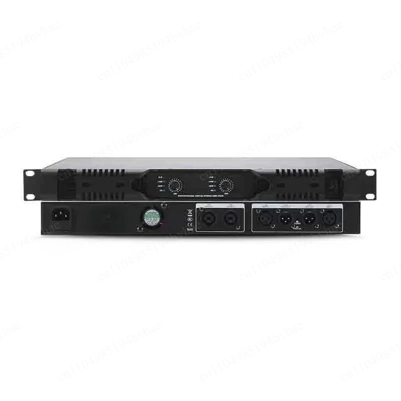 Digital level four channel high-power pure post stage professional audio amplifier for stage performance