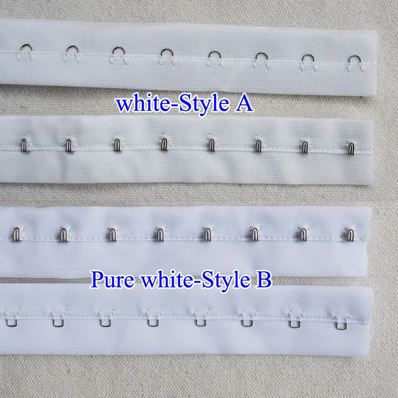 Pair Single Hook and Eye Tape Trim for Sewing Quilting Corset Bra Renaissance Dance Bridal Costumes, DIY clothing accessories image 6