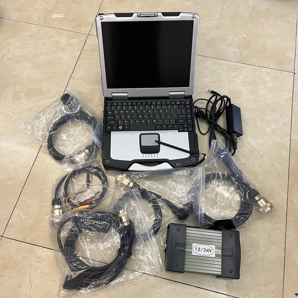 MB Star C3 2014.12V Diagnostic Tool Multi-languages Win XP with Laptop CF31 i5 cpu 4gb ram Full Set 2 Years warranty