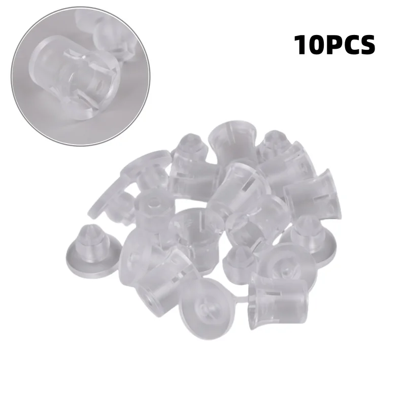 10PCS PC Translucent Advertising Nail Glass Nail Bracket Invisible Plastic Screw Frosted Screw