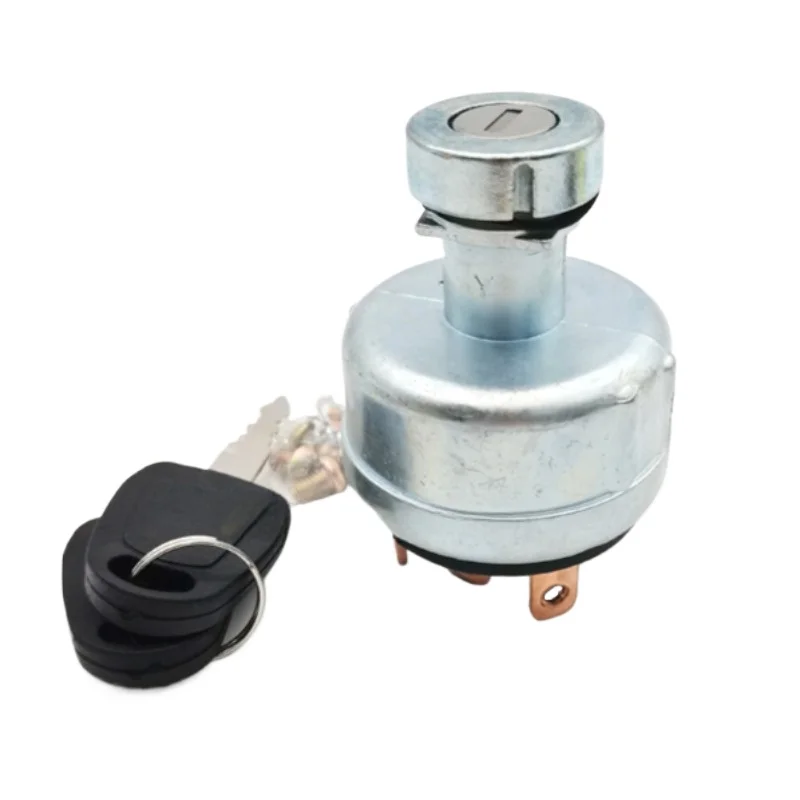 Excavator Accessories 6 Pin Ignition Switch Start Lock For Develon Excavator 55 60 150 220 225-7-9