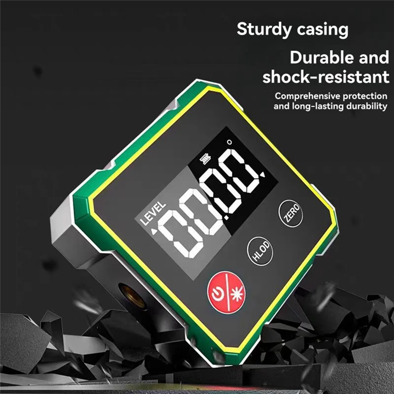 AT43-مقياس الميل المحمول بالليزر الإلكتروني بشاشة كبيرة وشاشة عرض رقمية مقياس الميل المحمول #4