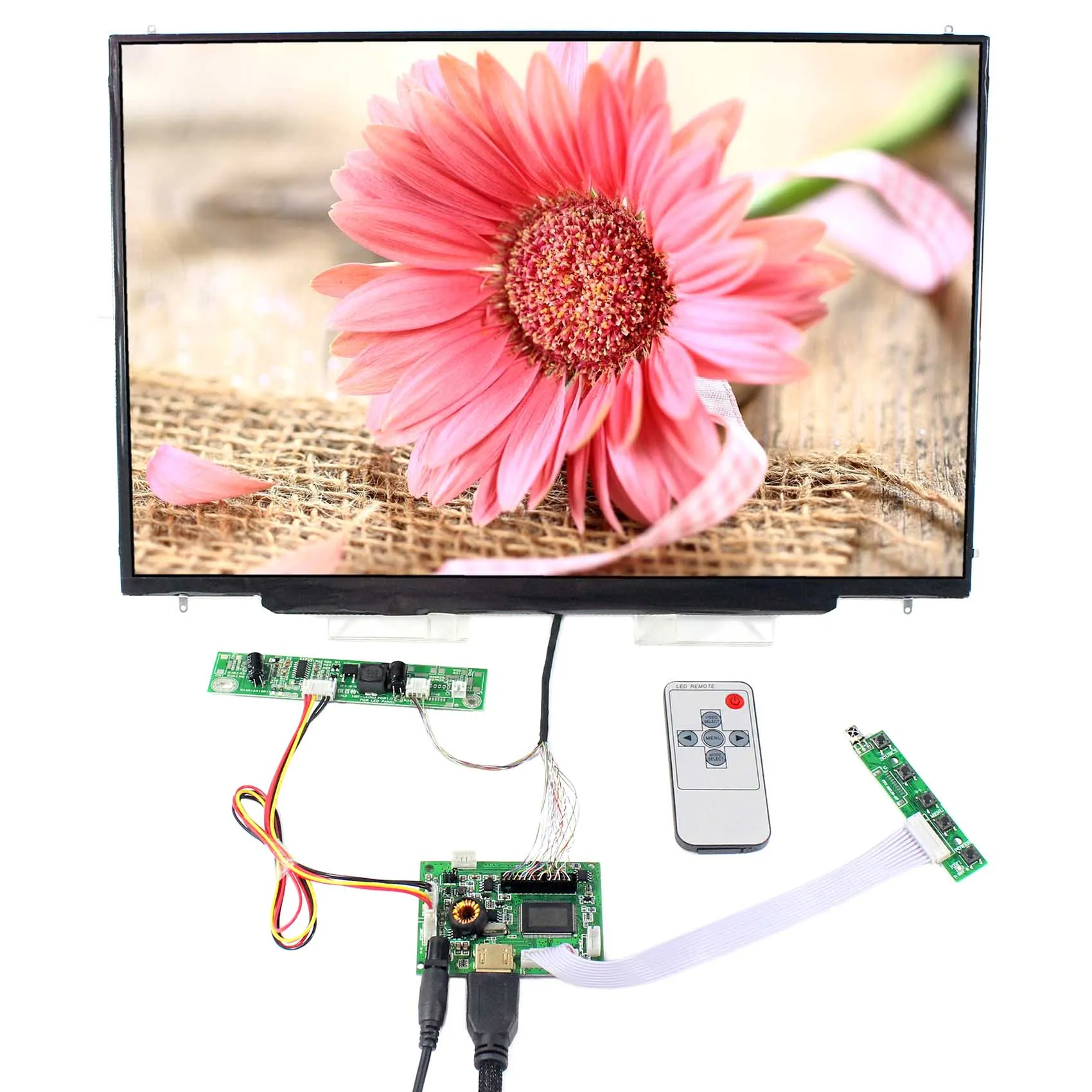 HD MI Input LCD Controller Board LTN170TC10 LP171WU6 1920X1200 IPS LCD Screen