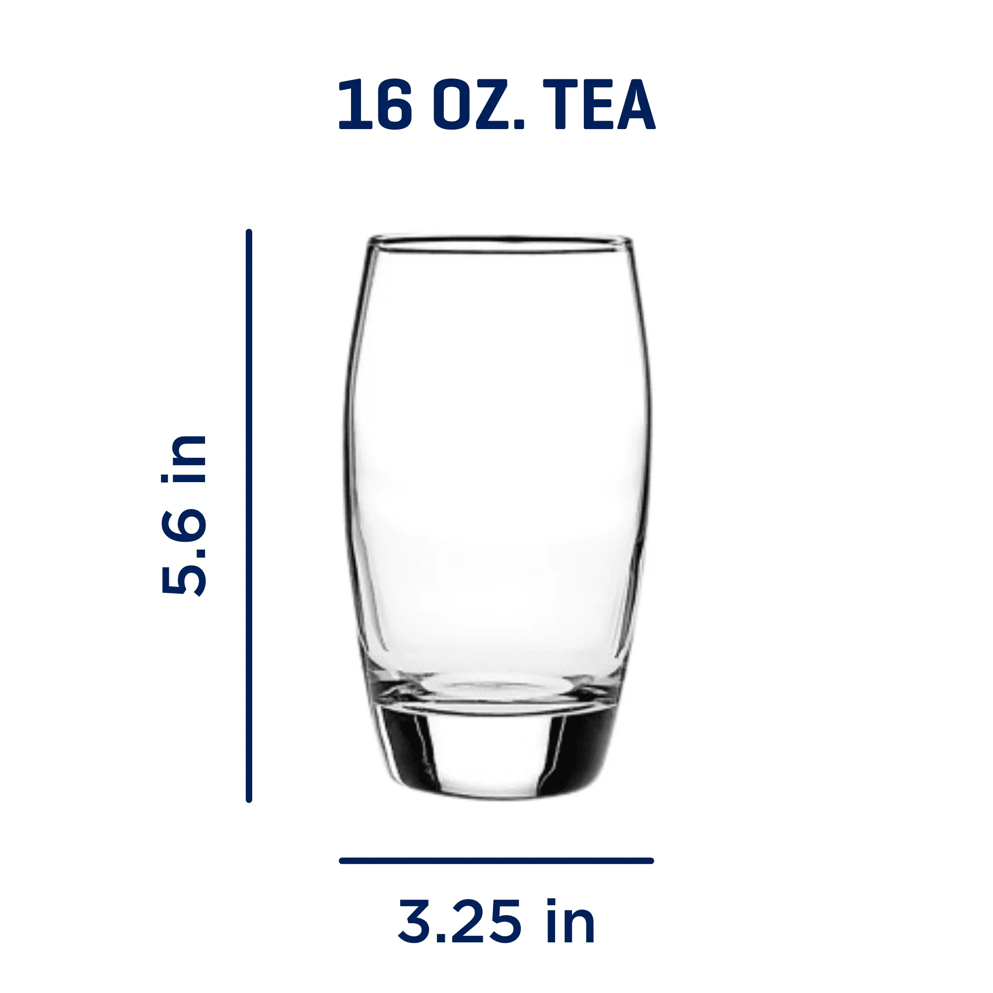 

(4 шт.) Набор из 8 стеклянных посуды для напитков на 16 унций