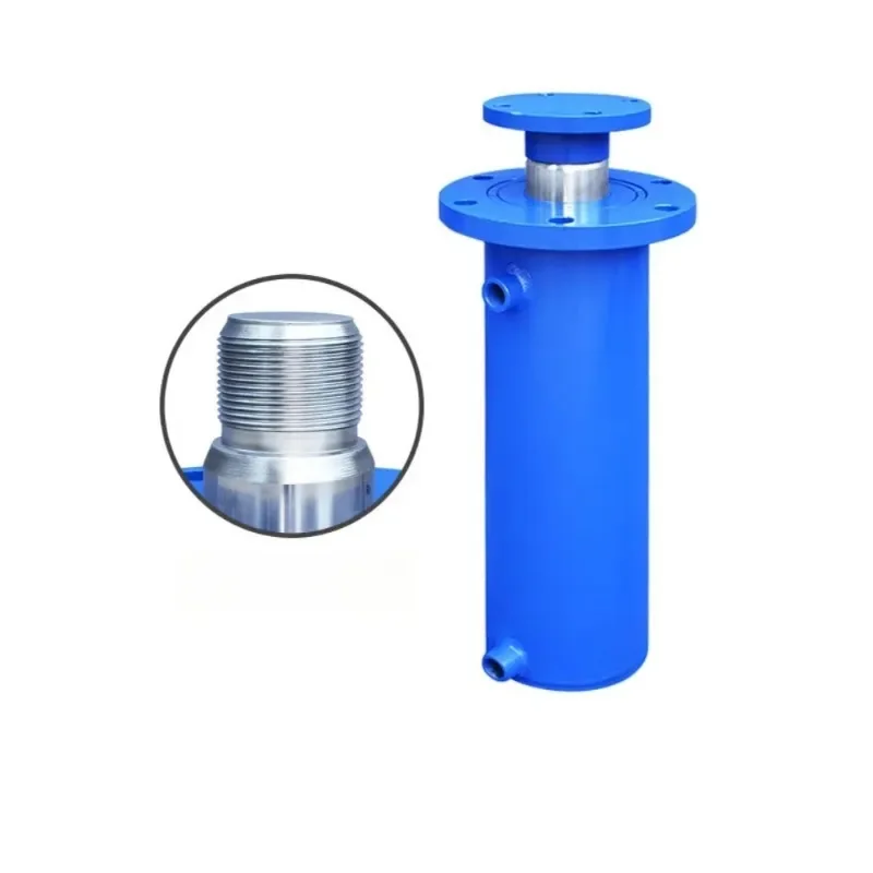 【Best-selling】Hydraulic cylinder two way lifting flange 5 tons small