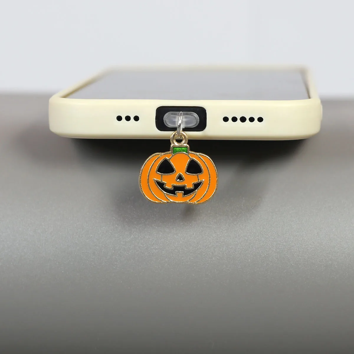 Mobile Phone Dust Plug Ghost And Pumpkin Head Halloween Phone Decoration Accessories Pendant For Iphone Type-C Port Dust Plug