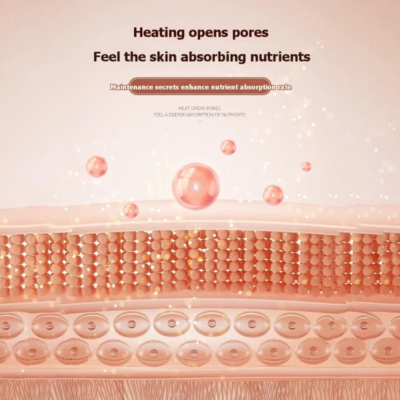 A23P Smart For Travel Facial Mask Machine-Multifunctional With Mirror-Portable Constant Temperature Heater Heating System
