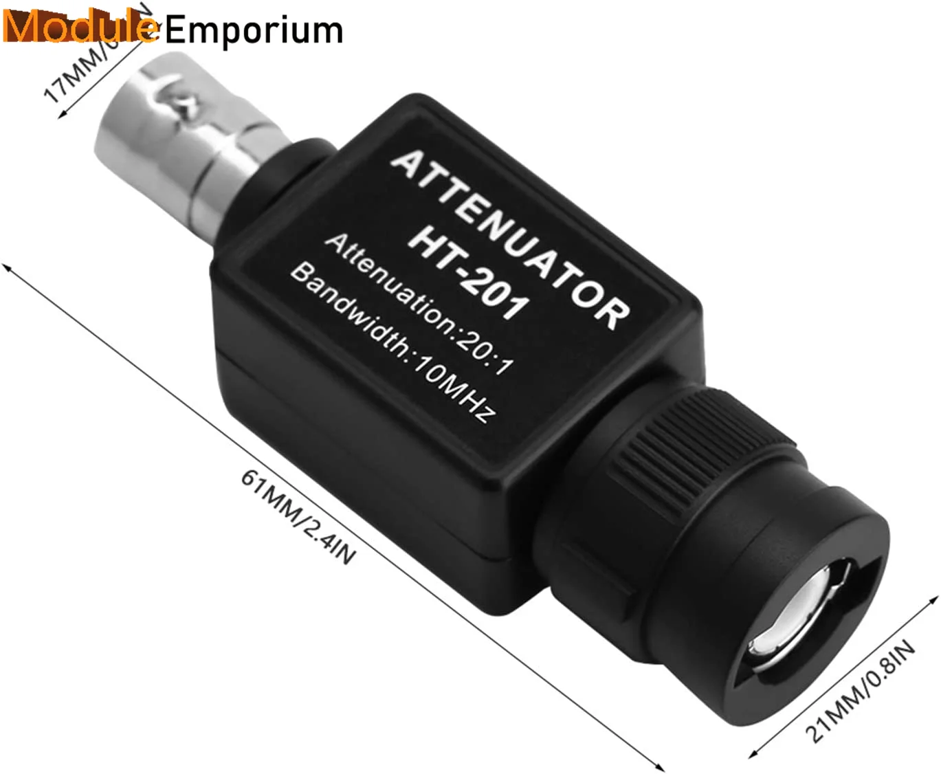 Ht201 20:1 Signal Attenuator 10mhz Hot Sale Bandwidth Accessories Hantek Ht201