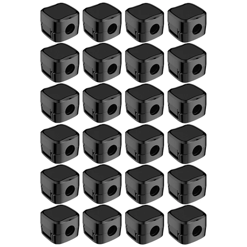 24PCS Magnetic Cable Organiser Clips Cable Management Wire Manager Cord Holder Charging Cable Winder Wall Mounted Hook