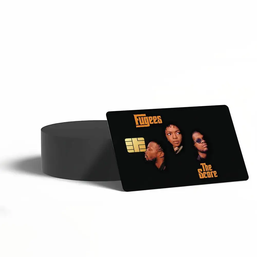 Band The F-FugeEs Card Stickers for Bank Access Protective Waterproof Film Cover Sticker Surprise Gift
