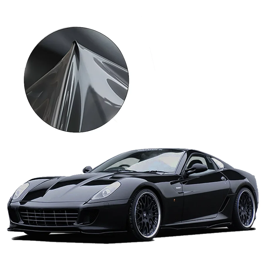 Glanzend diamantontwerp Zelfherstellende TPU Car Wrap Vinyl Antikras Verfbeschermingsfilm met kleurveranderende functie Autofilm