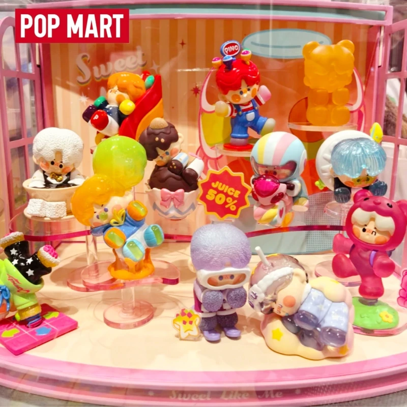 POP MART Pino Jelly Sweet Like Me Caja Sorpresa, Figura Coleccionable Linda, Decoración de Escritorio, Muñeca de Colección de Moda, Juguete Sorpresa, Regalo de Cumpleaños Exquisito