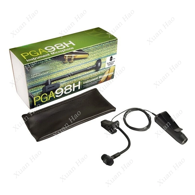 

PGA98H-XLR Cardioid Condenser Gooseneck Instrument Microphone with 15 XLR-XLR Cable PGA98H