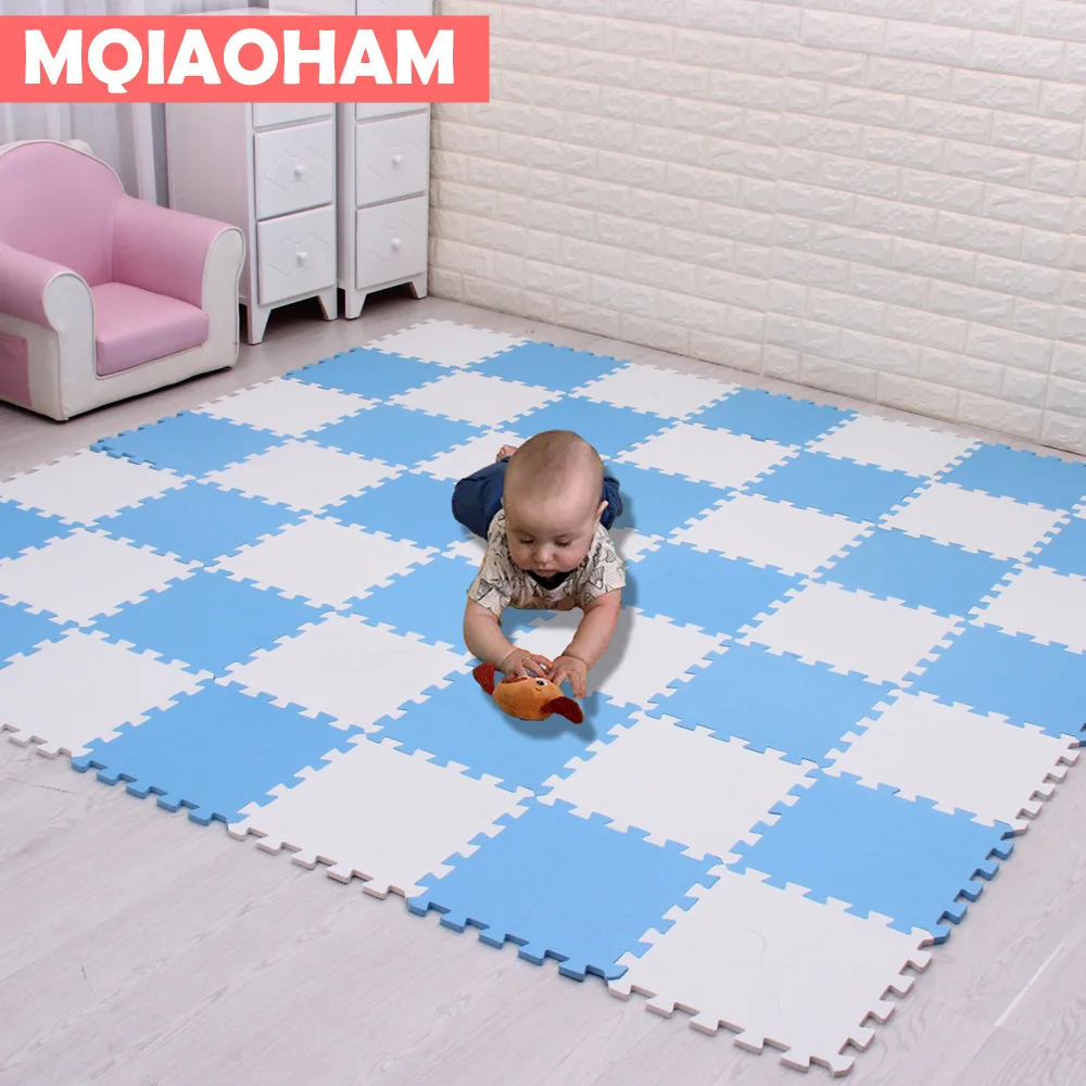 Newest EVA Children\'s Foam Carpet Mosaic floor Puzzle Carpet Baby Play Mat Floor Developing Crawling Rugs Puzzle Mat