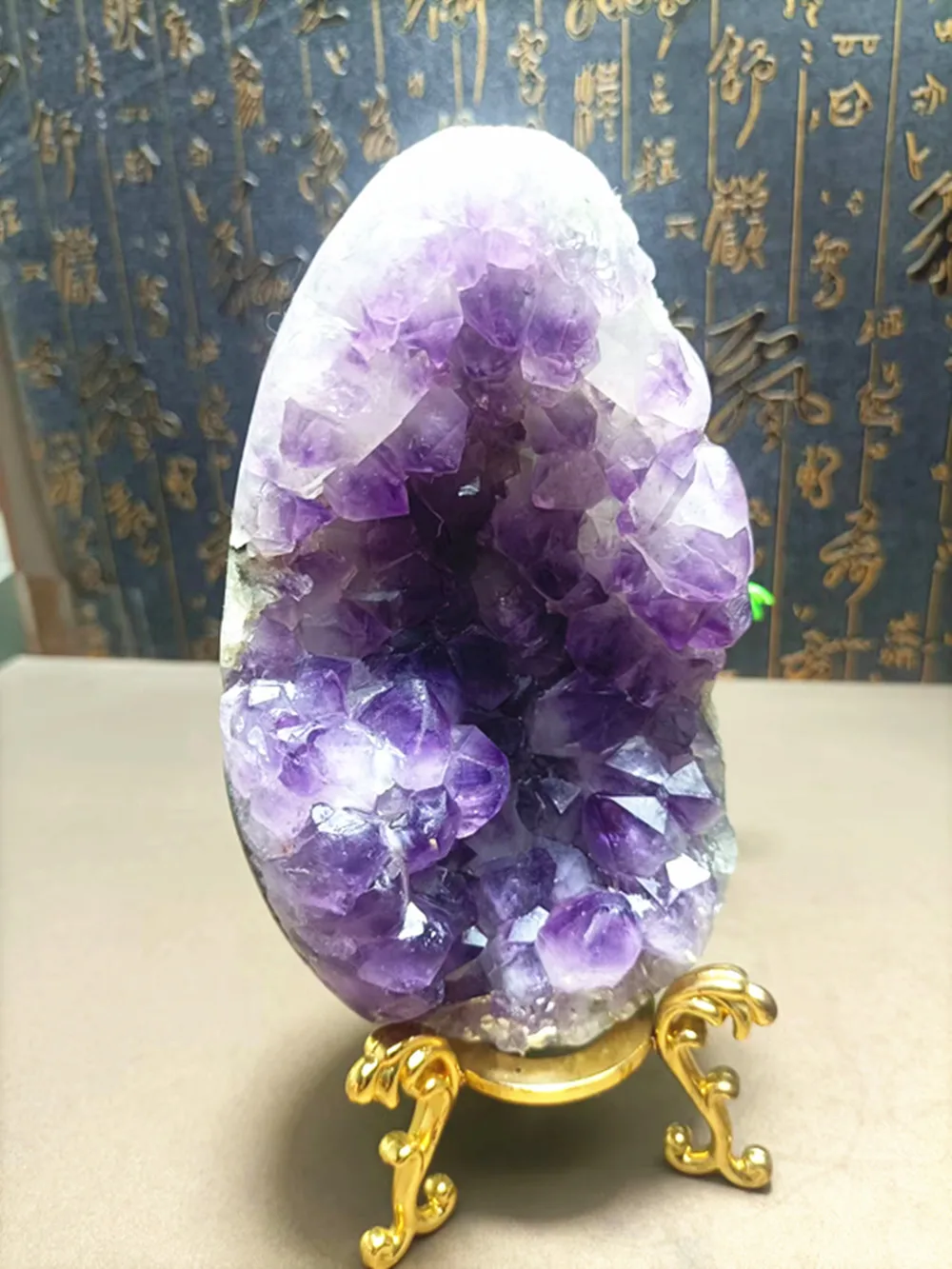 

Natural agate amethyst Energy Hole Egg Reiki quartz Crystal chakra Home Decoration meditation polishing and treatment products