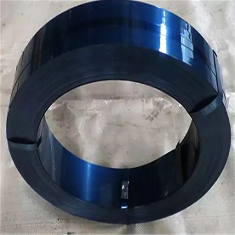 12.7-32MM Width Black/ Blue Metal Steel Strap Strapping for Packing